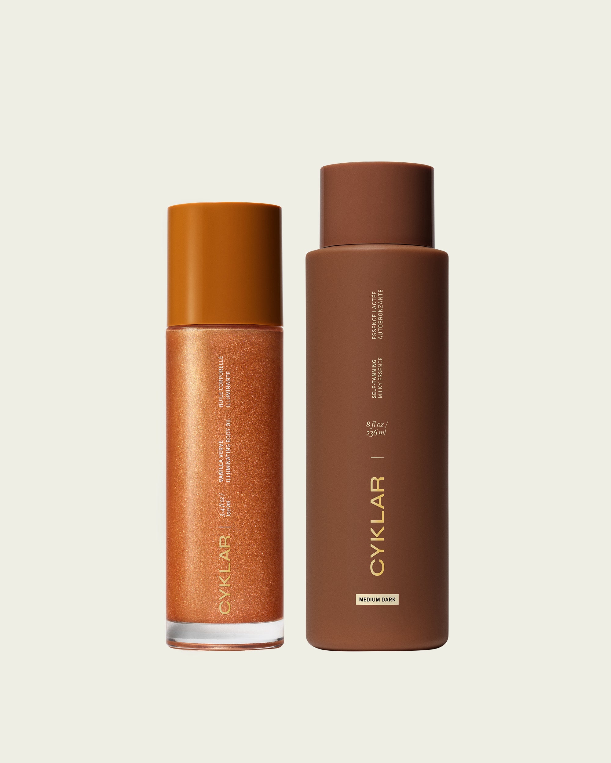 Getaway Glow Set - Self-Tanning + Illuminating Body Oil